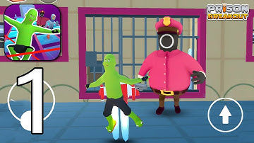 Prison Breakout Parkour Run - Escape Prison - Gameplay Walkthrough Part 1 (Android, iOS)