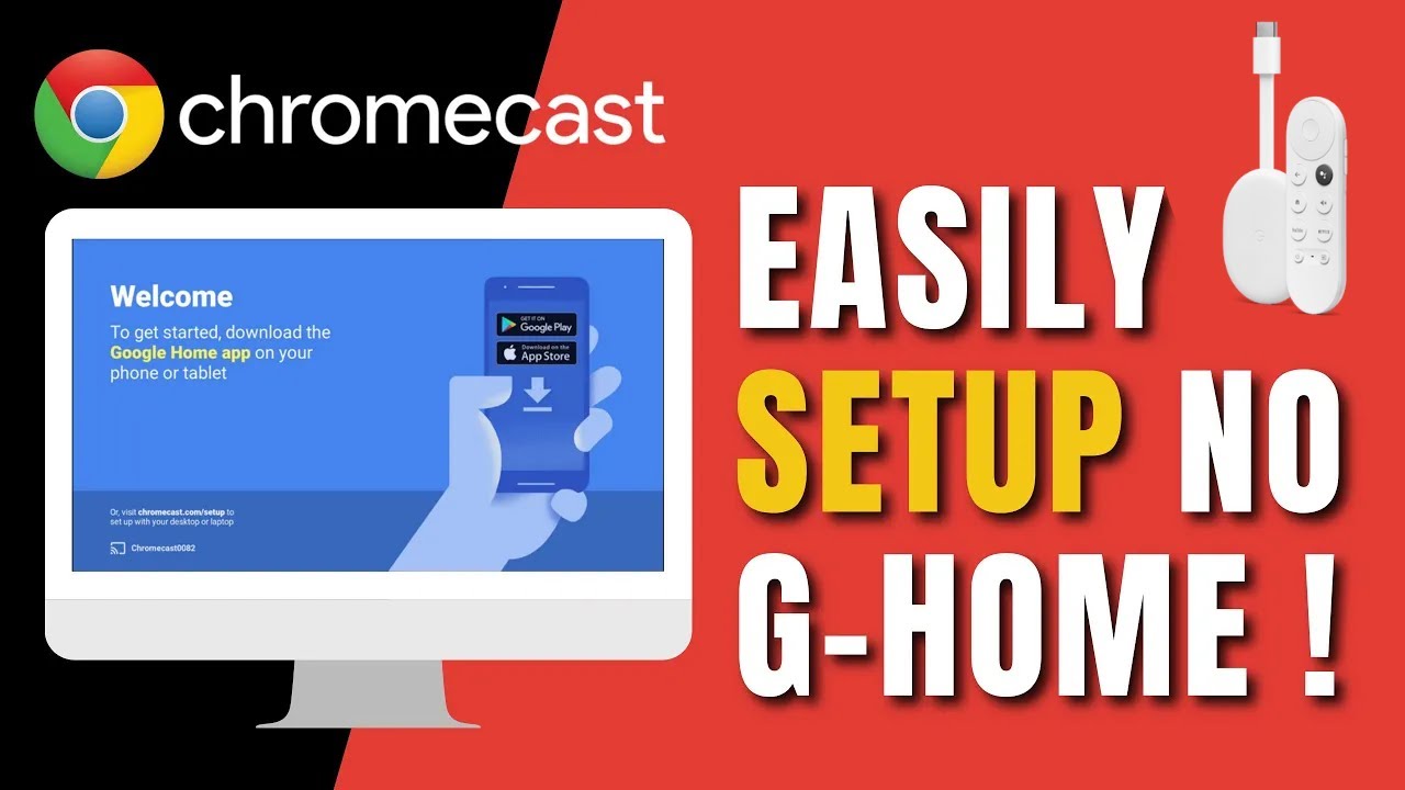 Chromecast to Set Up Without Google Home ! -