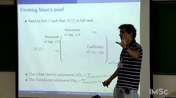 Srikanth Srinivasan  : Lower bounds for non-commutative skew circuits