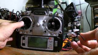 Flysky FS-T6 settings for WLtoys V911 BNF Helicopter