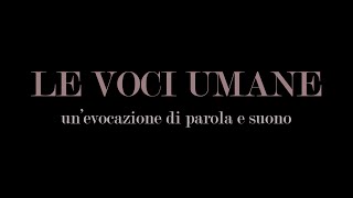 Le Voci Umane Promo
