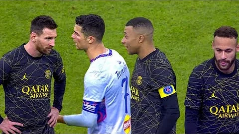 Messi, Ronaldo , Neymar & Mbappe Showing Their Class in 2023