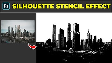 Make a Silhouette Stencil Effect - Photoshop Tutorial