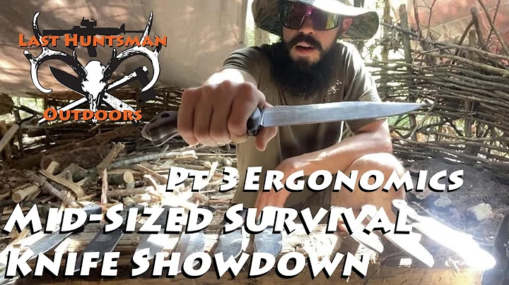TOP 10 Mid Sized Survival Knife Showdown Pt 3 Ergonomics