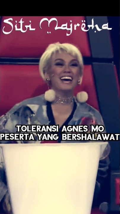 Assalamualayka ya Ya Rosulallah Yaa Rasulallah SHARLA Sholawatnya buat Agnes Mo dan para juri Kagum