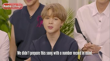 (SUB ESP/ESPAÑOL) BTS talks Dynamite with Liam McEwan | Radio Disney