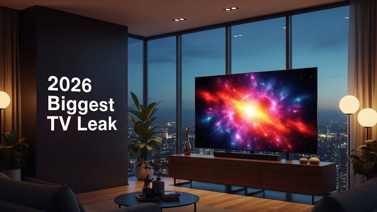 Крупнейшая утечка информации о телевизорах 2026 года — раскрыта новая технология отображения!