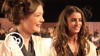 Victoria's Secret Angels Teach Us The Runway Walk | Annie Cam | Refinery29