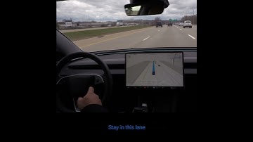 Tesla FSD Makes Some Bold Moves on the Highway