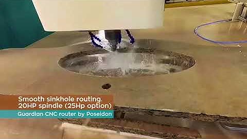 Guardian Stone Router CNC Center is Here with a 160” x120” Bed