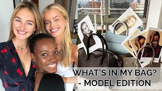 What's In My Bag | Model Edition, NYFW, & VS Casting | Sanne Vloet