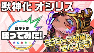 【新キャラ】オシリス獣神化！壁ドンSS×超アンチダメージウォール！さらにマインスイーパー