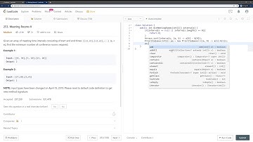 LeetCode 253: Meeting Rooms II Solution