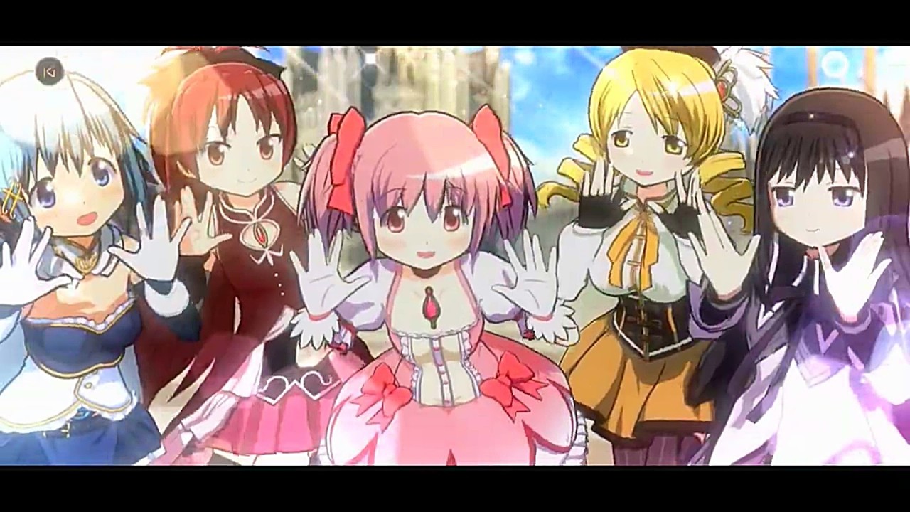 まどマギ新作ゲームで名曲「naturally」3Dダンシング魔法少女！【 魔法