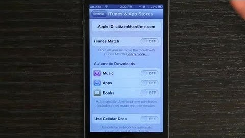 Setting Up an Apple ID on the iPhone 4 : Tech Yeah!