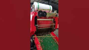 Silage Baler: Efficient Round Baling of Silage with Our Baler Wrapper Machine - Watch Now!