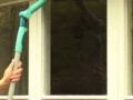 Window Washer with telescopic handle and joint.flv