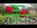 Одесситы в Закарпатье.Закарпатские будни. Продолжаем обустройство парковой зоны.