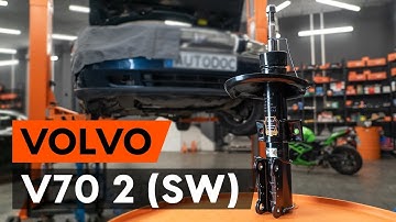 Hoe een veerpoot vooraan vervangen op een VOLVO V70 2 (SW) [AUTODOC-TUTORIAL]