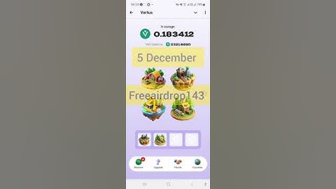 Vertus 5 December daily Combo|vertus Daily combo|vertus combo 5 December #vertus #freeairdrop143