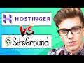 Hostinger vs Siteground Hosting 2021 (Which is Best for Website Hosting)