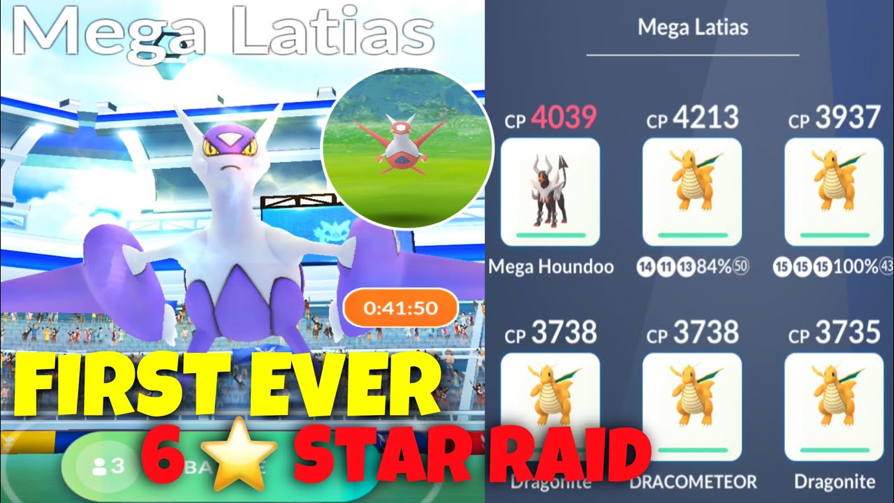 How rare are 6 star raids Pokemon GO?