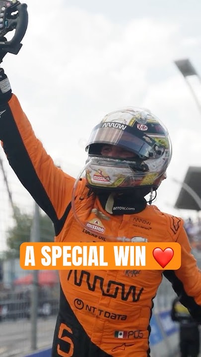 Celly hard, Pato 🍾 #indycar #racing #patooward #toronto