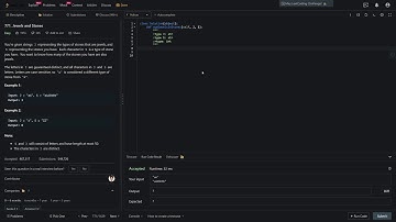 Leetcode 771 - Jewels and Stones - Amazon collection - Mongolian
