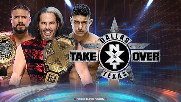 WWE 2K20 NXT Takeover Dallas Universe Mode Highlights