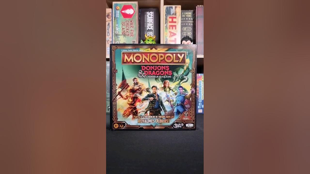 Jeu Monopoly Donjons et Dragons