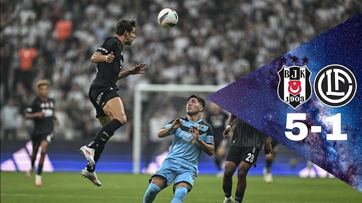 Beşiktaş 5-1 Lugano (Maç özeti)