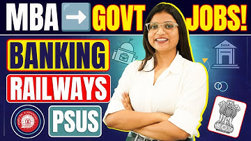 💥Government Jobs After MBA! Best Career Options for MBA Graduates🤩 #MBA #GovernmentJobs #MBAjobs
