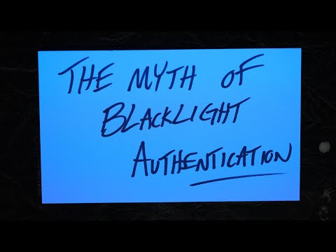 The Myth of Blacklight Authentication