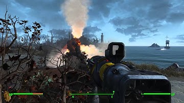 Fallout 4 Survival mode - defeating sentry bot