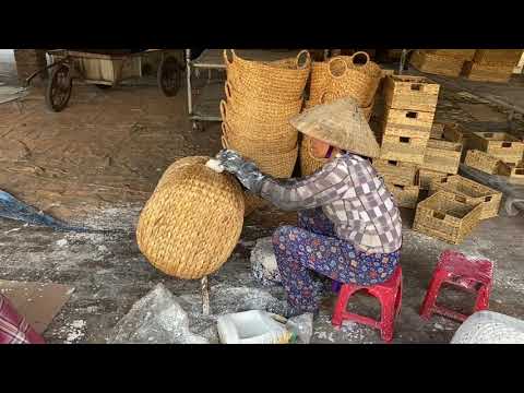 Basket Weaving - Final Production Process