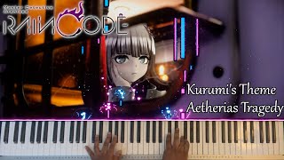 Kurumi's Theme/Aetherias Tragedy (Piano Arrangement) | Master Detective Archives: Rain Code OST