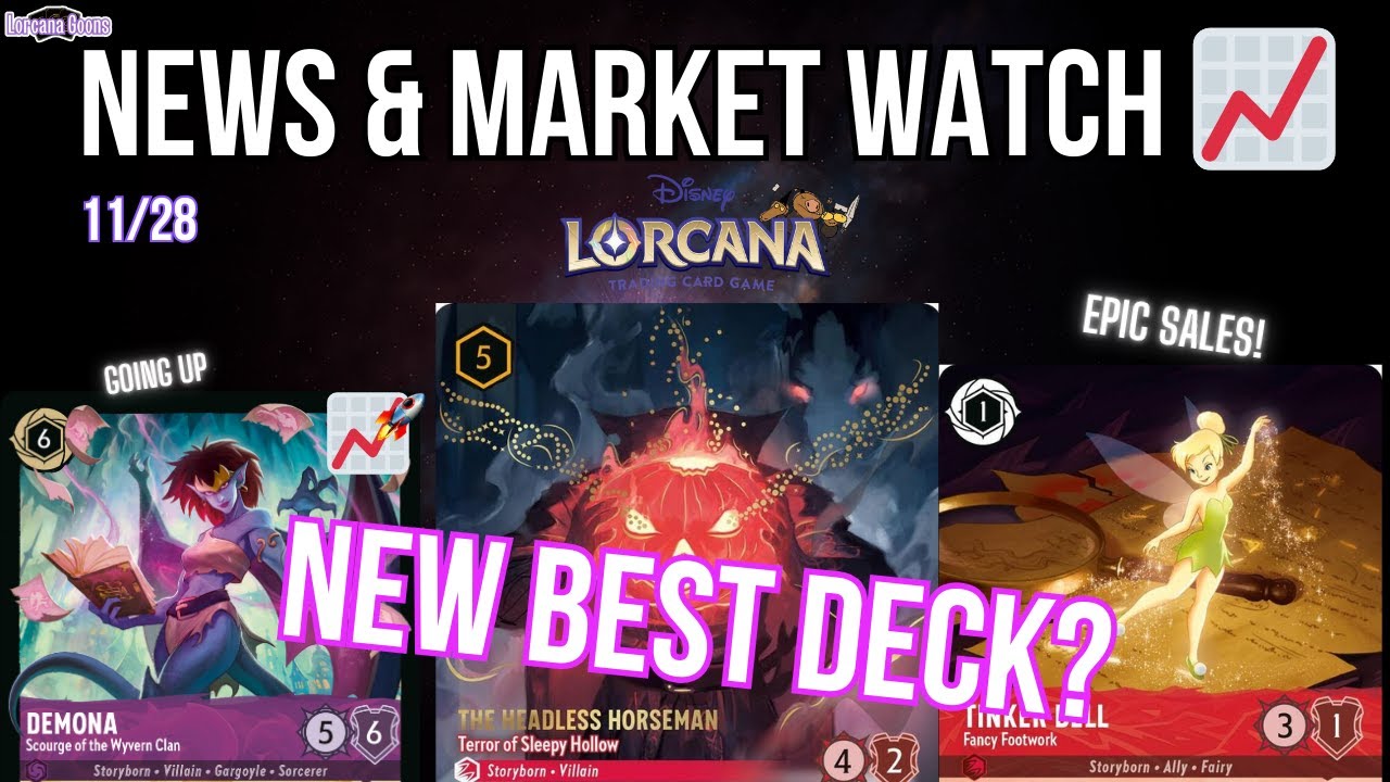 lorcana cards market - Wilds Unknown a comprehensive rulebook and a guidebook with QR codes are included TCG Investors Take Over Disney?