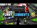 Funny Comments 🤣 | Instagram Reels Funny Comment's 😂 | Free Fire Instagram Reels Funny Comment's 🔥