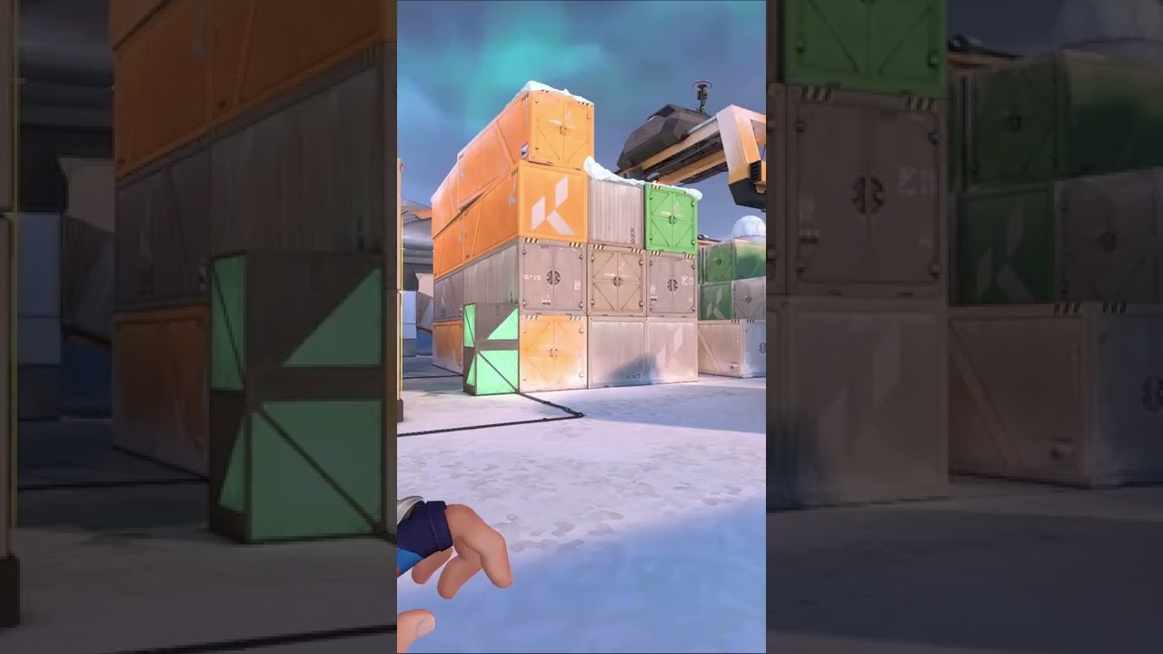 Yoru Teleport Lineups: Icebox Mid to B Site