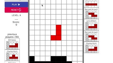 Project: Tetris V2, Demo on 2019/02/14