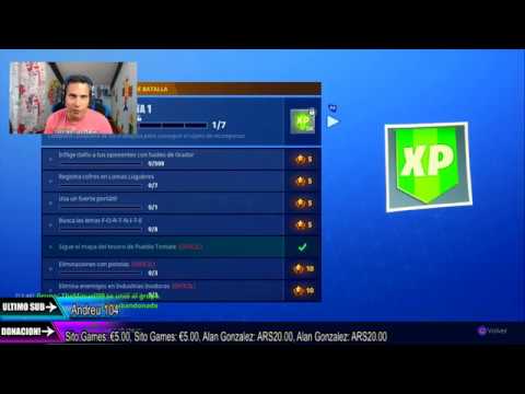 Sigue el MAPA del TESORO de PUEBLO TOMATE - Desafió Semana 1 - Temporada 4 Fortnite