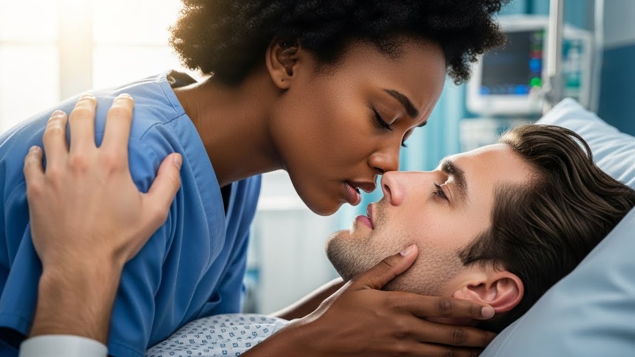 Black African Nurse Kissed Billionaire CEO To Save His Life- Then This... 