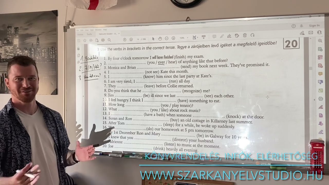 Hogyan döntsd el melyik igeidőt használd 3 egyszerű lépésben! angol nyelvtan egyszerűen