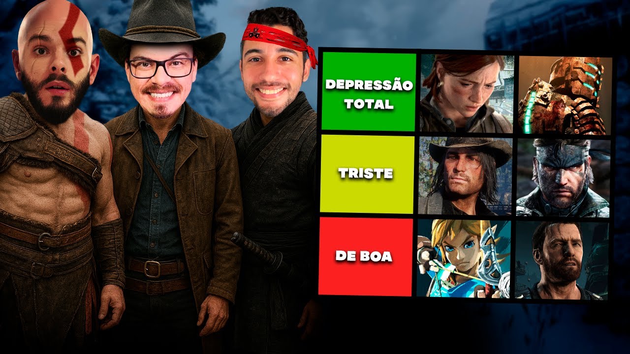 Os PERSONAGENS MAIS SOFRIDOS da HISTÓRIA dos GAMES | Tier Rafa #73