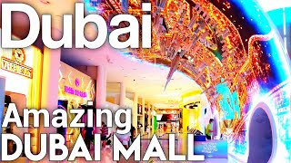 Dubai Mall 🇦🇪 UAE |4K| World&#39;s Largest Mall Walking tour 2024