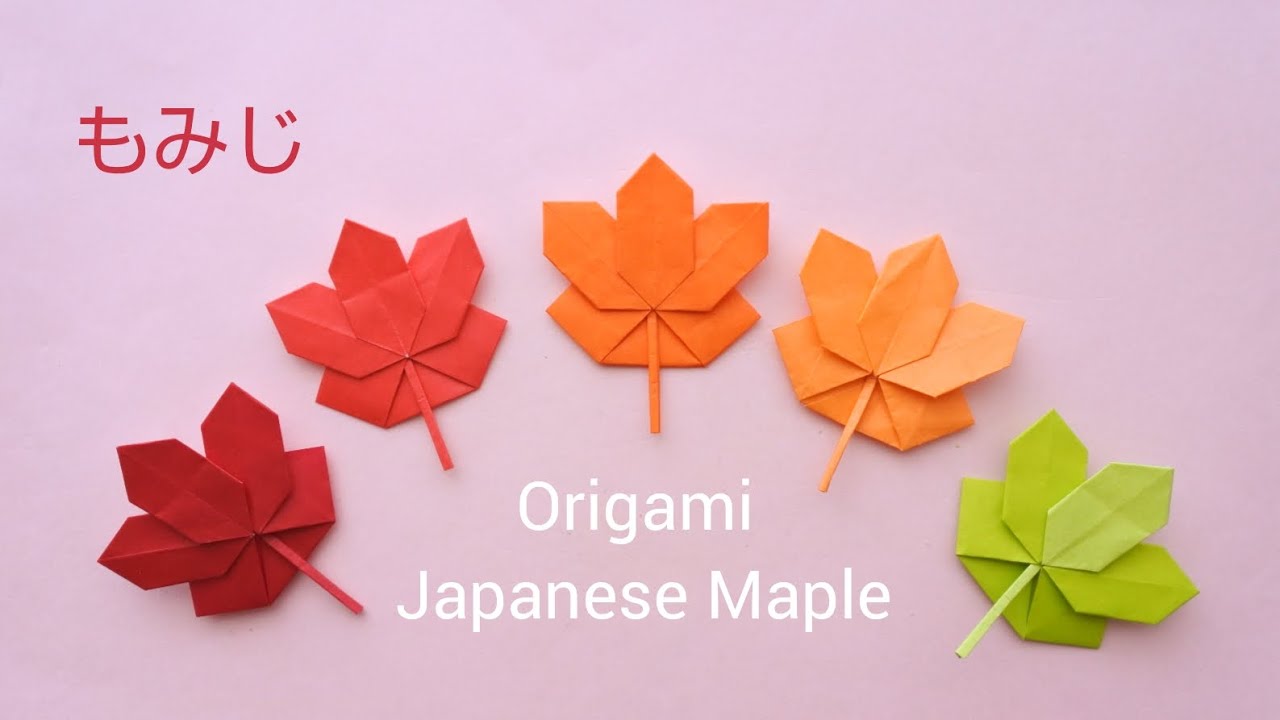 Origami Japanese Maple - YouTube