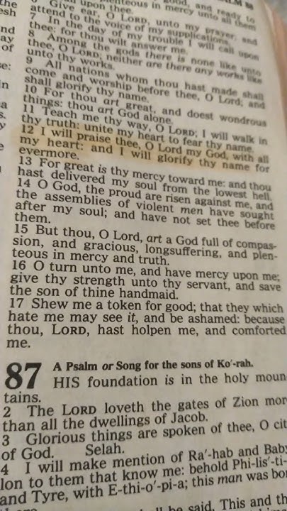 PSALM 86 1 17 I Will Praise Thee O Lord My God With All My Heart psalm-86-1-17-i-will-praise-thee-o-lord-my-god-with-all-my-heart