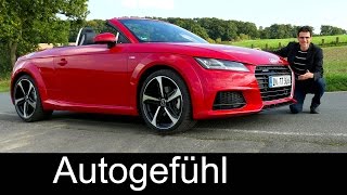 2016 Audi TT Roadster 2.0 TFSI 230 hp FULL REVIEW test driven convertible cabriolet - Autogefühl