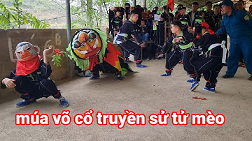 múa sư tử mèo dân tộc nùng hải yến