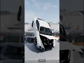 СКОЛЬКО АВТОБУСОВ ПЕРЕЛЕТИТ BENTLEY И VOLVO? В BeamNG drive short #shorts